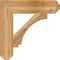 Ekena Millwork Imperial Craftsman Rough Sawn Bracket, Western Red Cedar, 6"W x 28"D x 28"H BKT06X28X28IMP04RWR - alternate 3